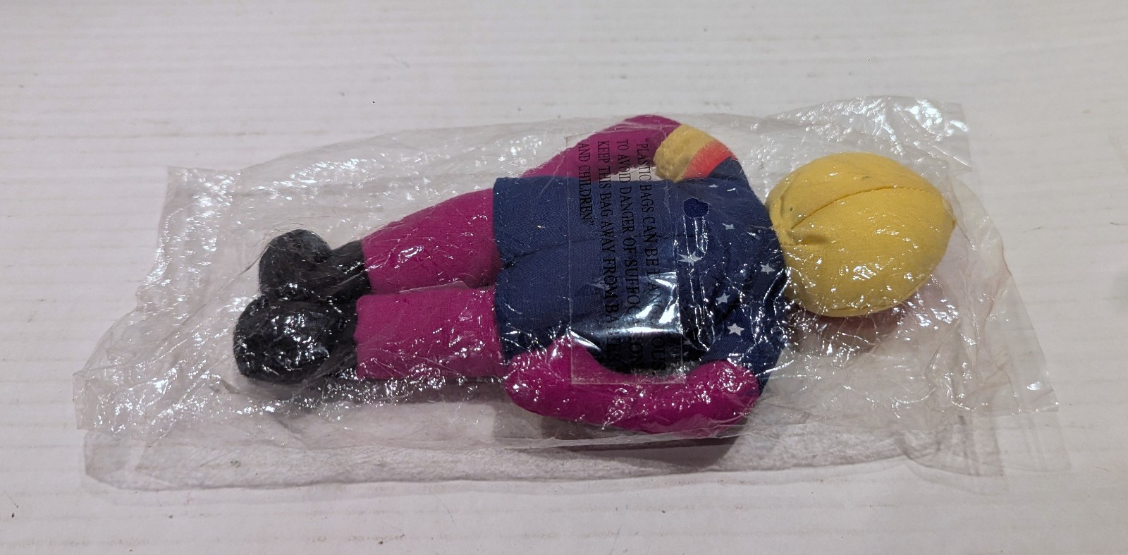 TUSSI-12 Plush Doll Sun Head Drug Rep Pharmaceutical Swag Promo Doll Toy – RARE!