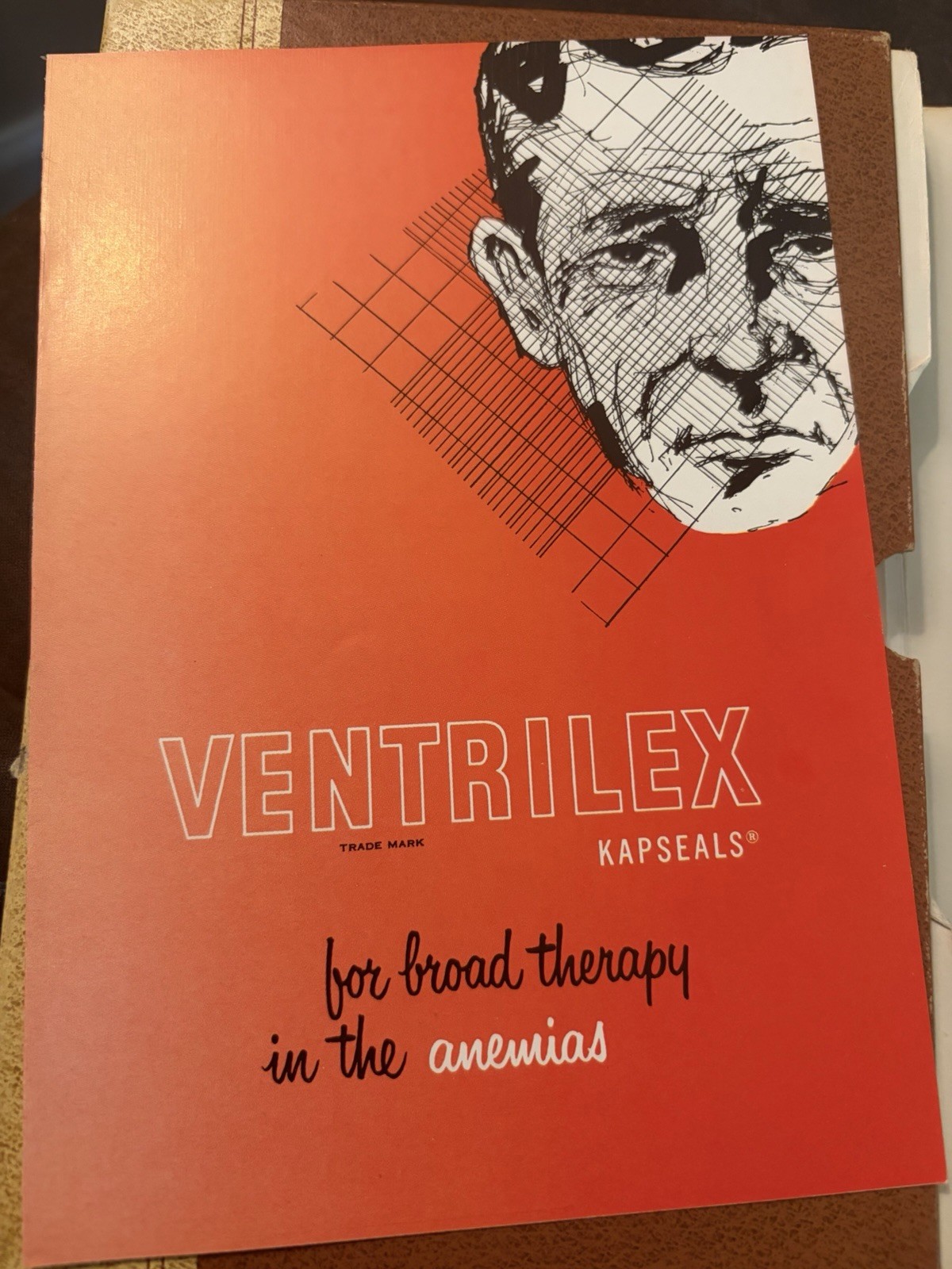 Parke, Davis & Company Ventrilex Kapseals Pharmaceutical Advertising Brochure