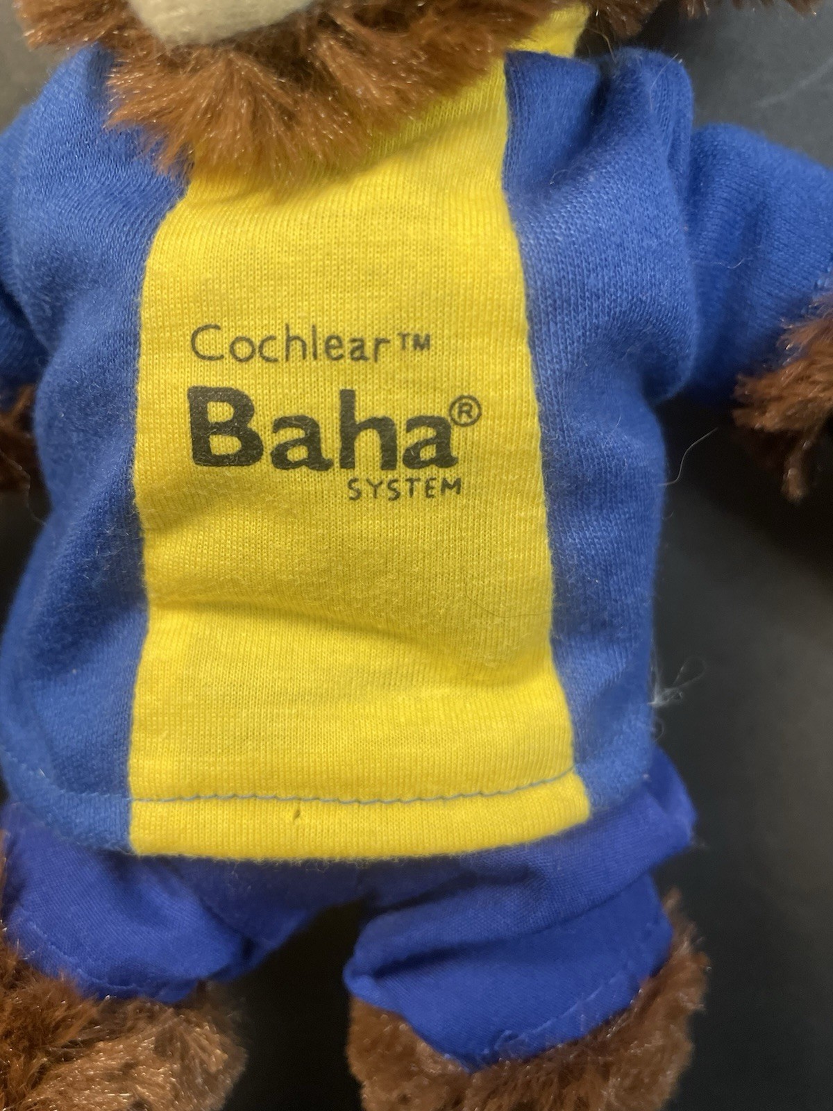Baha Plush Moose 11” Stuffed Animal Cochlear Hearing Aid Implant Promo Poseable