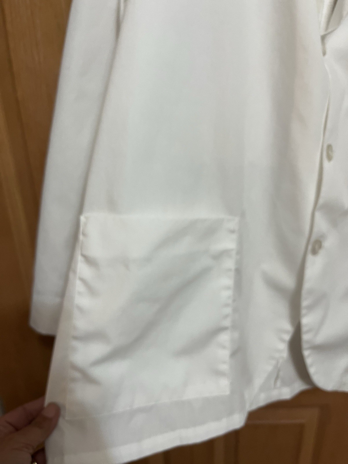 Vtg Drug World Pharmacy Lab Coat Sz 44 Metcal Ottenheimer USA 1970s Halloween