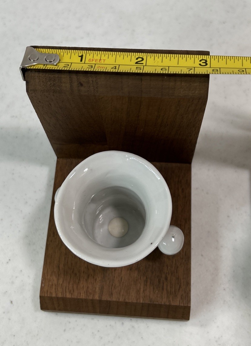 Pharmaceutical Vintage 1982 Lilly Mini Apothecary Bookends Darvocet-N 100 Wood