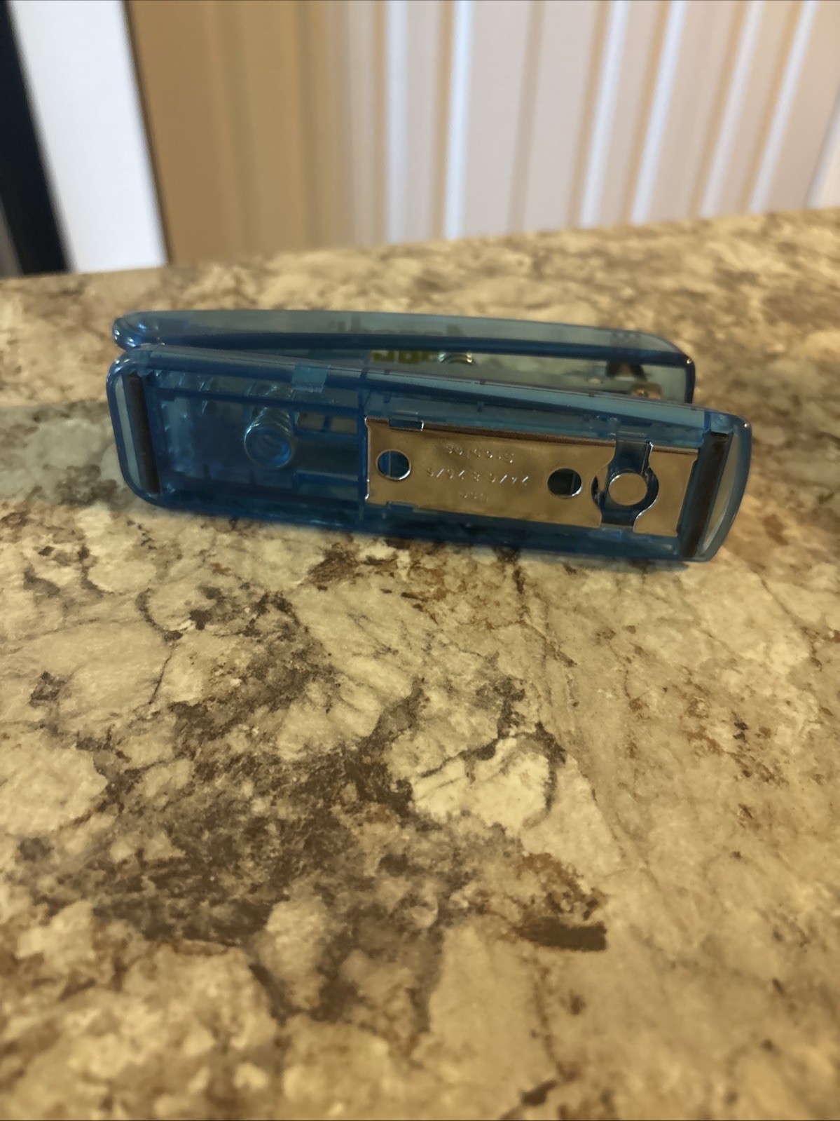 Asacol Pharmaceutical Drug Rep Advertising Doctor Stapler Blue Yellow