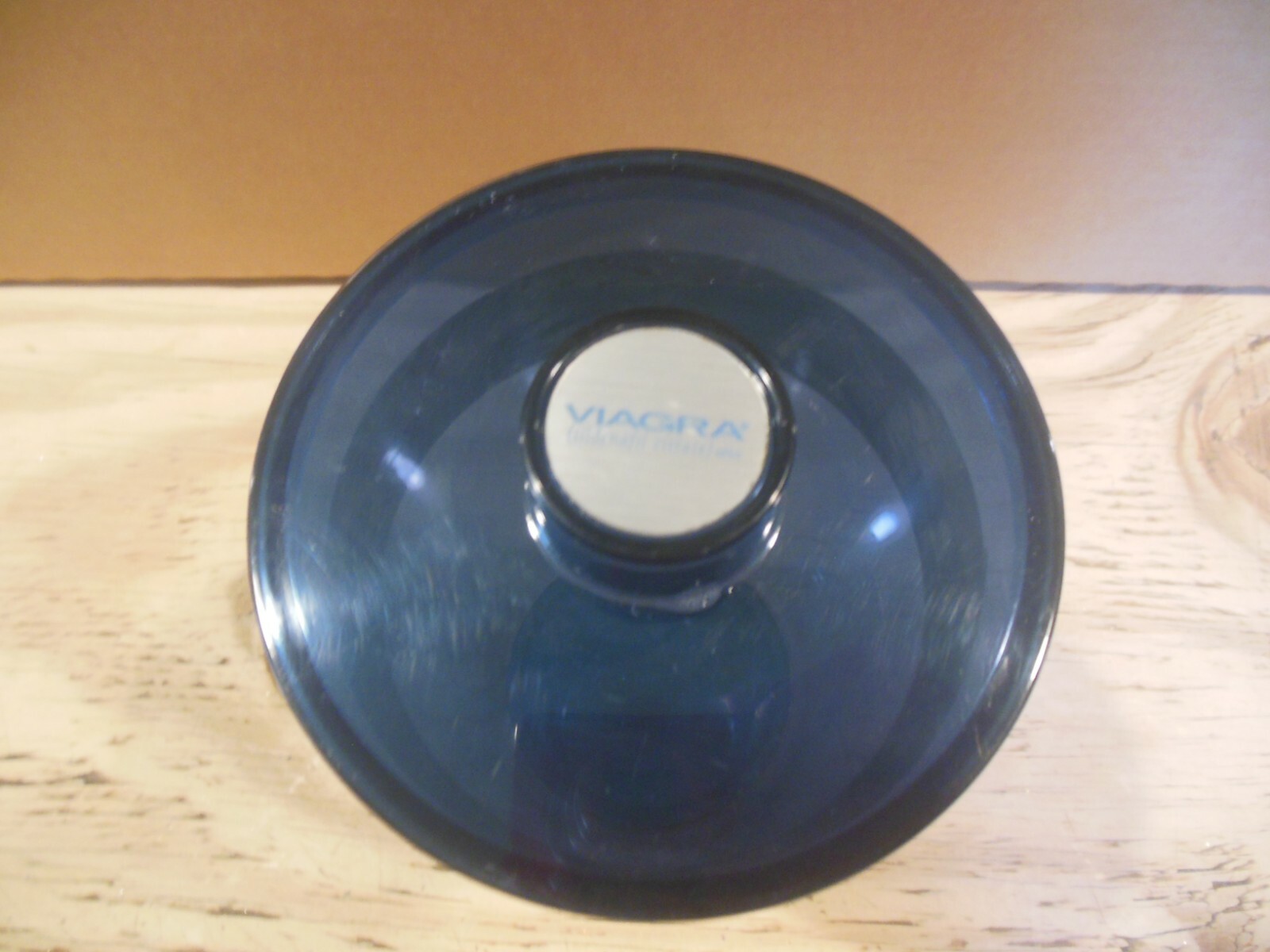 VIAGRA Jar CANNISTER Pharmaceutical Drug Promo ~plastic~