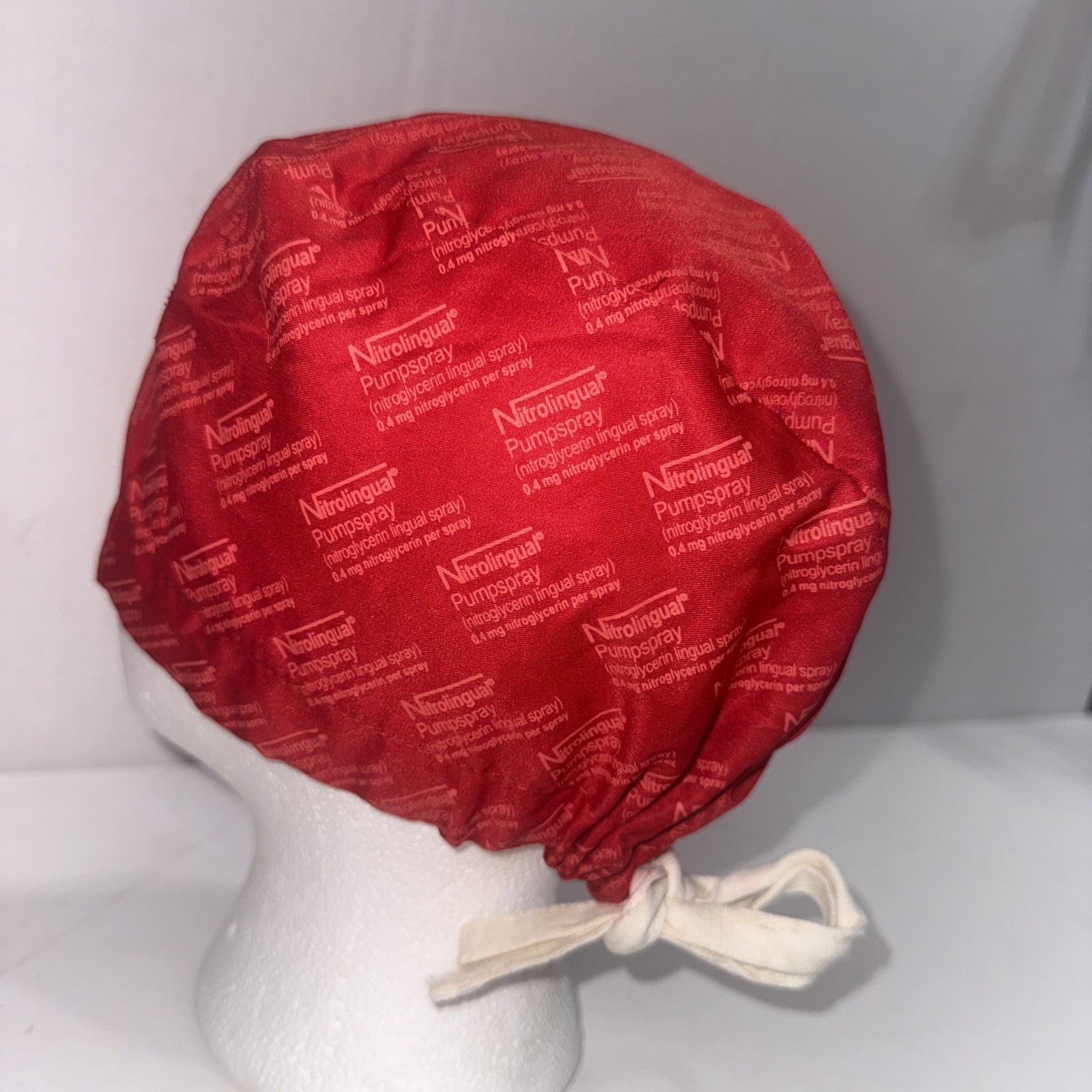 Nitrolingual Pumpspray Red Advertising Surgical Medical SurgCap