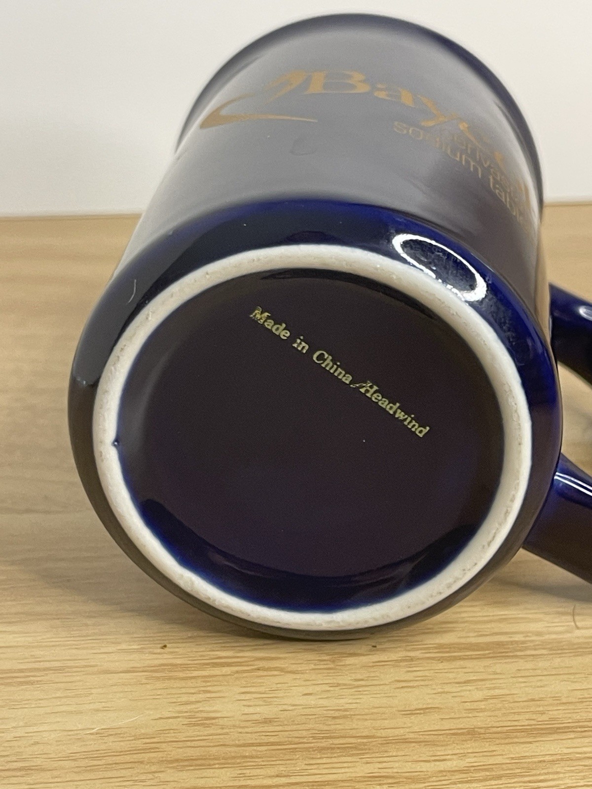 Baycol Cerivastatin Recalled Pharma Drug Rep Promo Mug Coffee Cup Rare