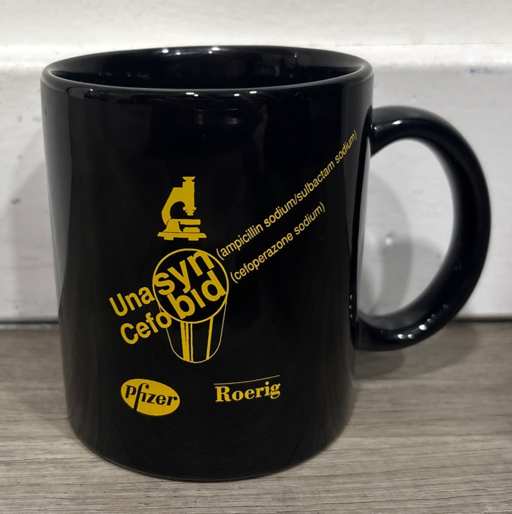 Unasyn & Cefobid Pharmaceutical Drug Rep Pharmaceutical~Promo Pfizer Roerig 1991