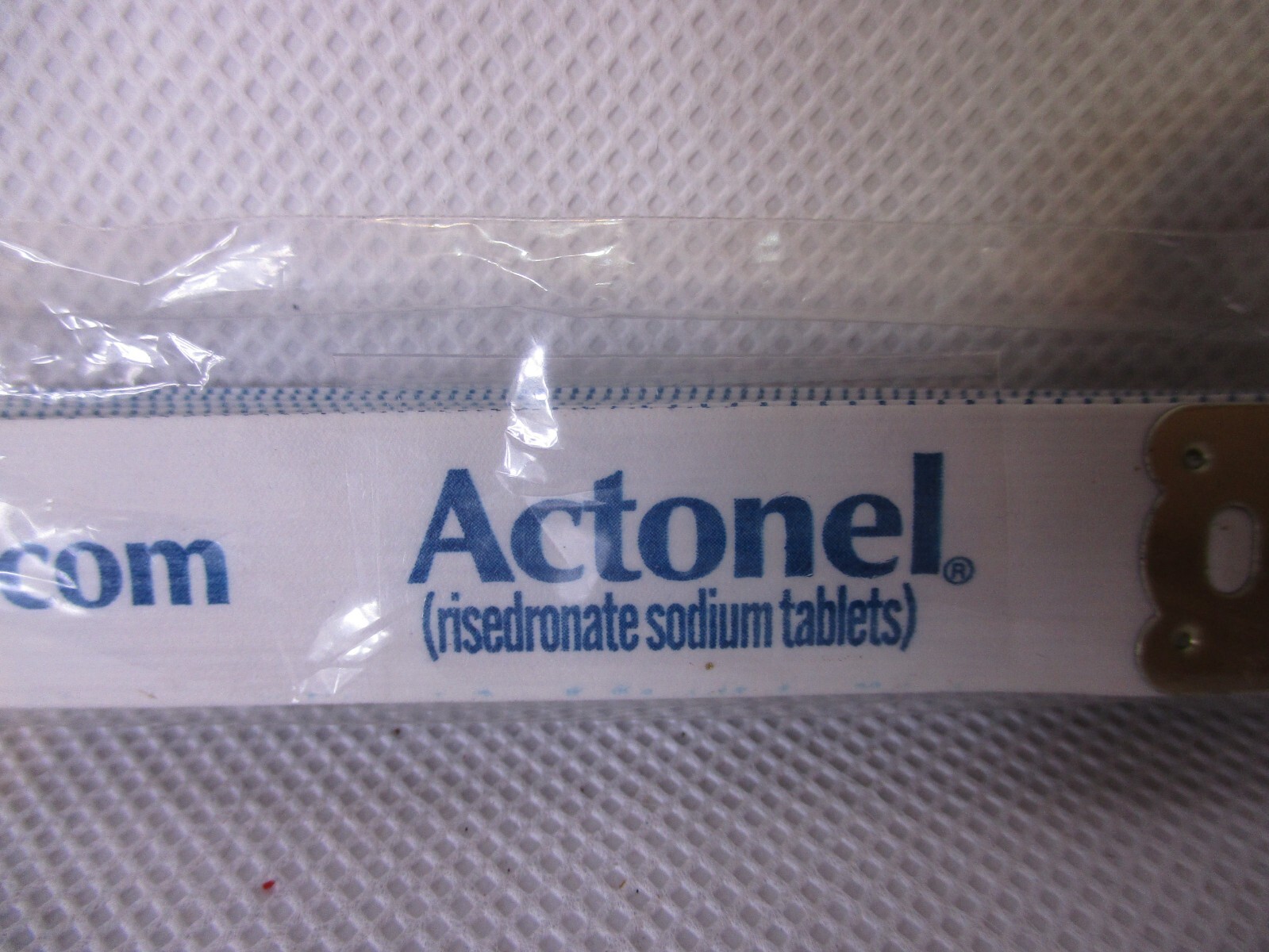 Actonel Tape Measure SEALED Pharmaceutical Drug Rep Promo Advertisement NOS