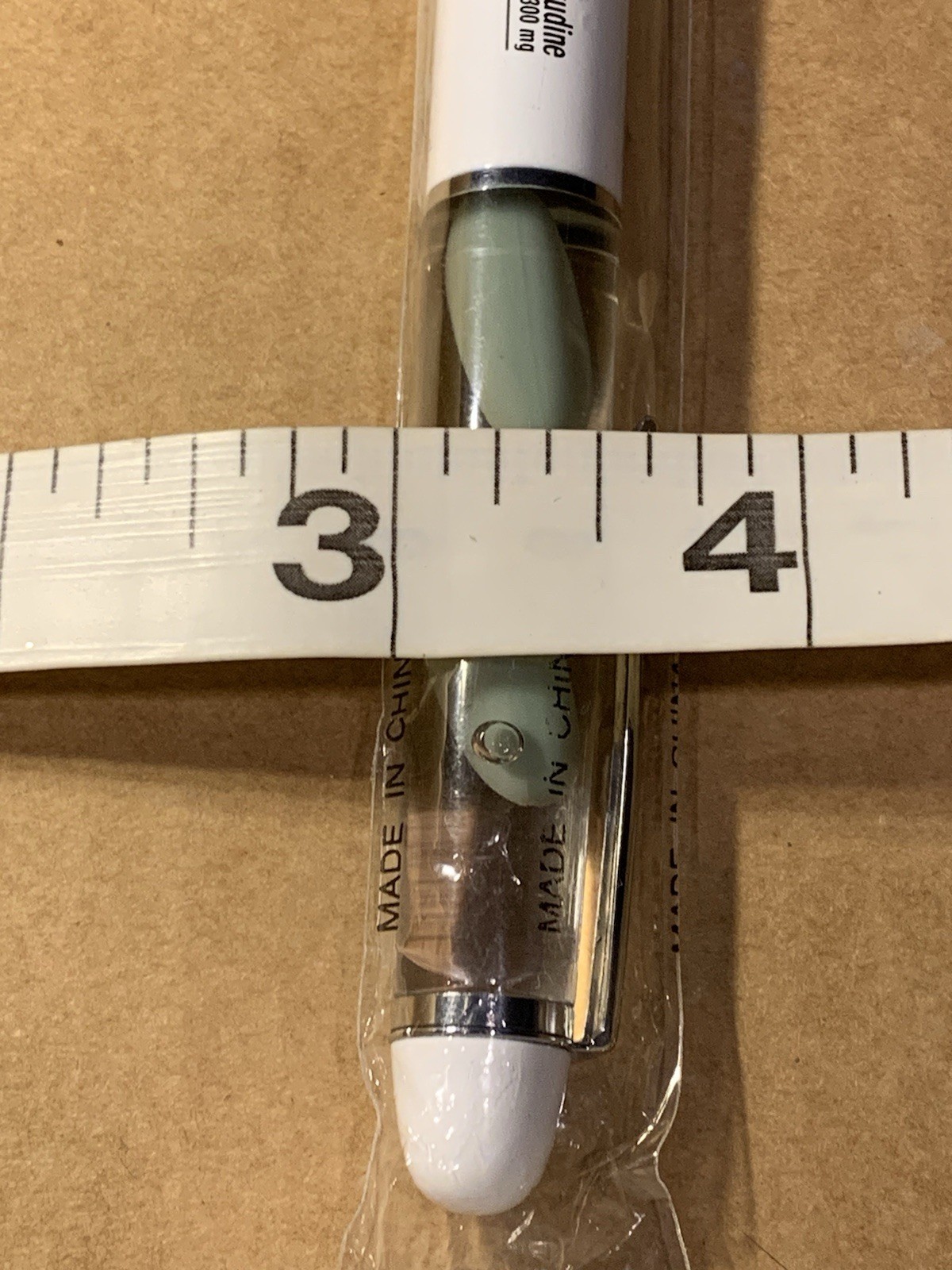 VTG Drug Rep Pen Pharmaceutical White,floating Tablets Unique Pen New in Plastic