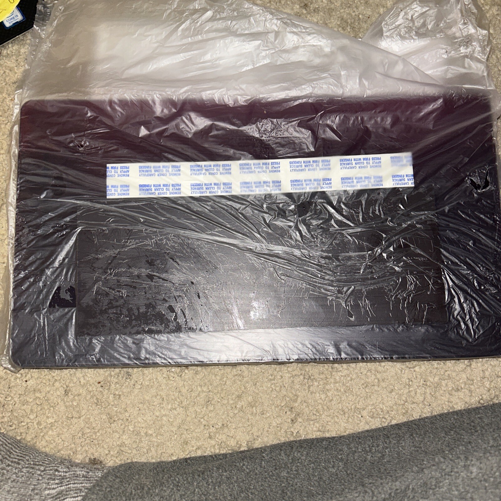 Vintage New Sealed Aricept Chart Holder Burgundy Pharmaceutical Drug Rep Pfizer