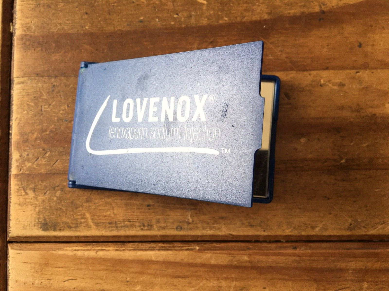 LOVENOX PHARMACEUTICAL PROMO DRUG REP ADVERTISING SWAG POCKET MIRROR
