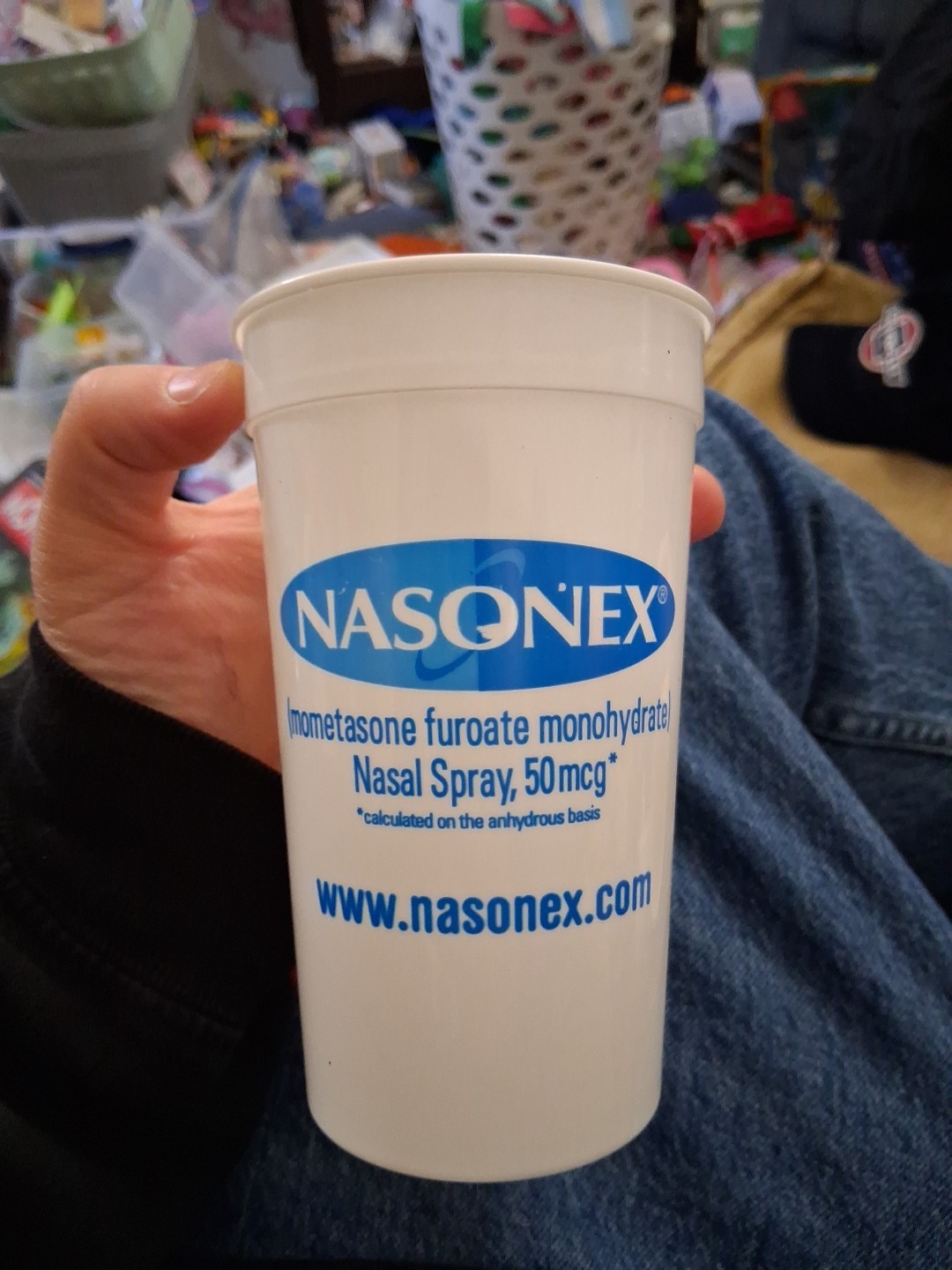 Nasonex Bug Bee Fly Plastic Cup