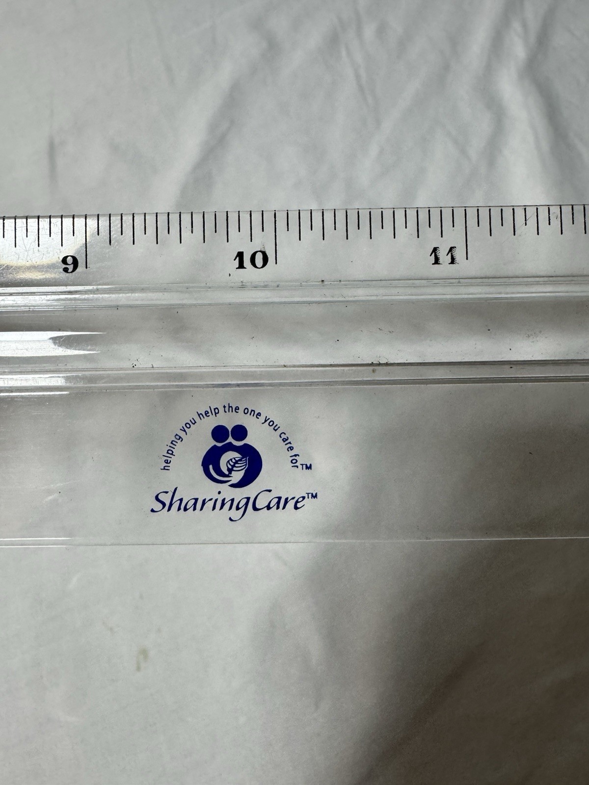 Drug Rep Pharmaceutical Reminyl Galantamine Clear Plastic Ruler Collectible