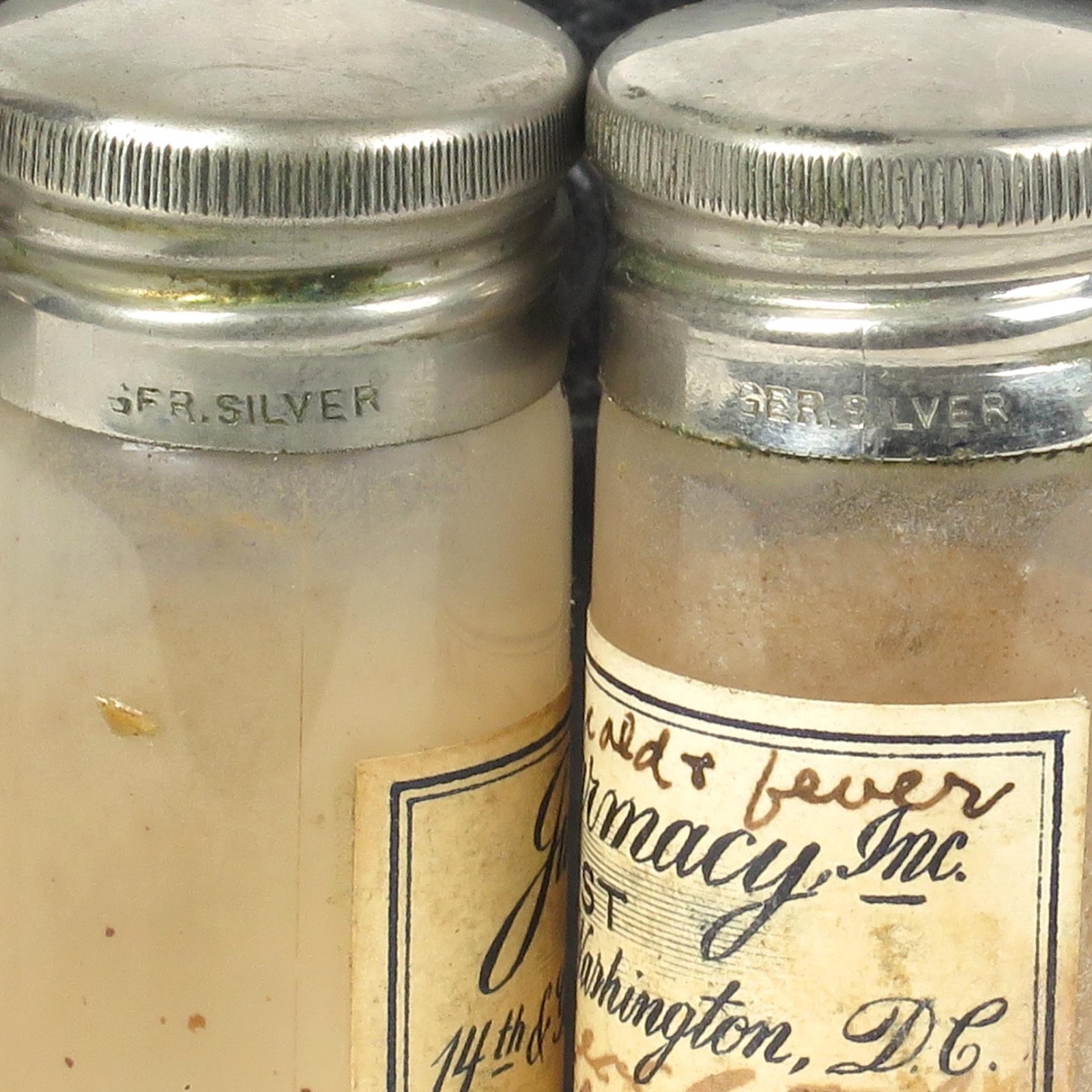 Antique Doctor Travel Medical Kit Apothecary Leather Case Empty Vials