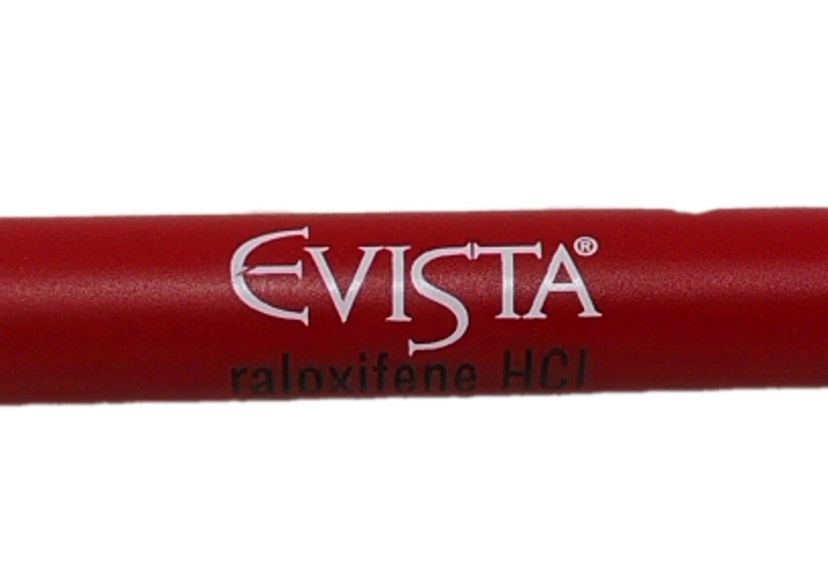 Evista Raloxifene HCI Pharmaceutical Drug Rep Pen Red Bic USA Prop Works