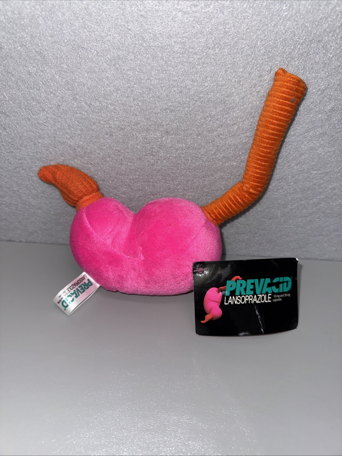Prevacid Stomach 6” Plush Pharmaceutical Rep Collectible Plush W Original Tags