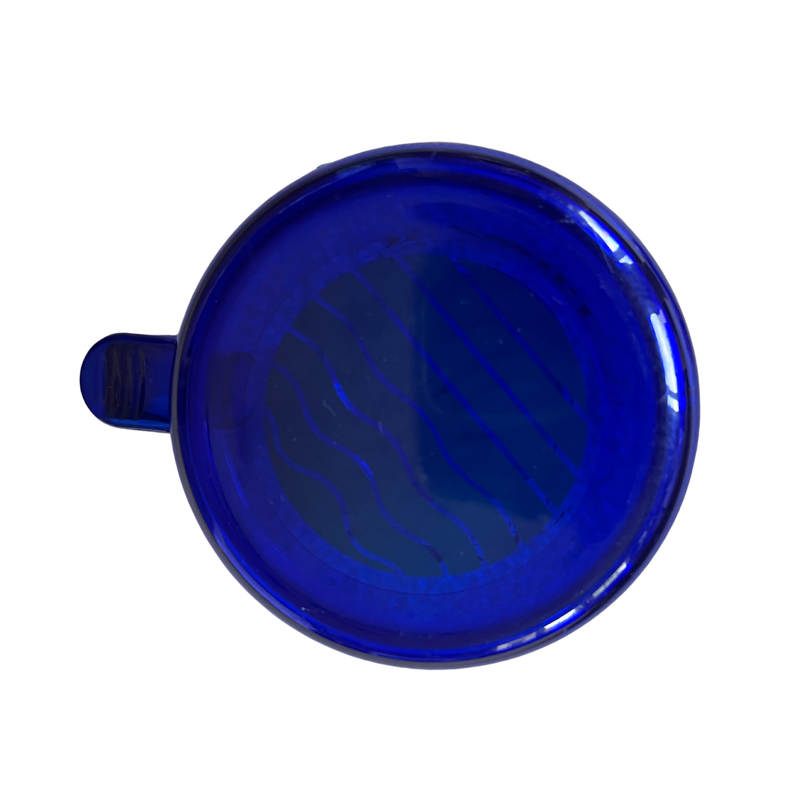Prozac Pharmaceutical Pharma Drug Rep Promotional Mug – Blue Plastic with Lid