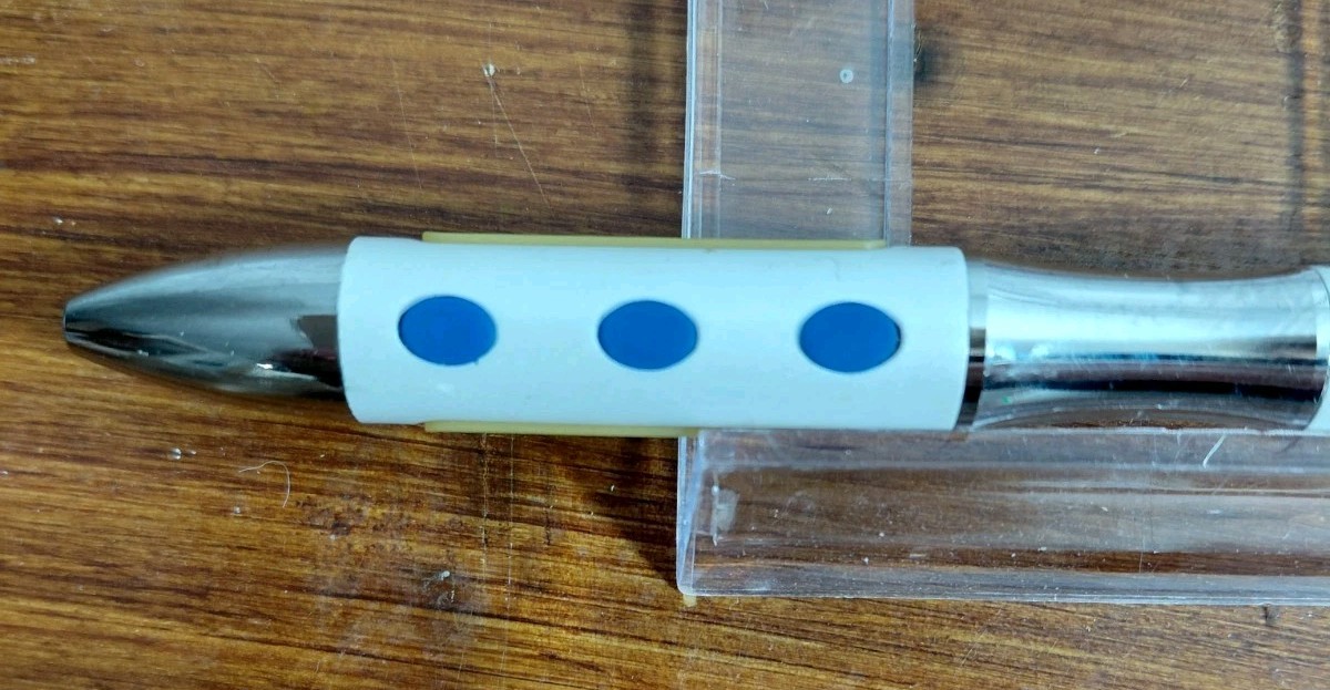 Actonel Pharma Rep Promo Pen NOS Unused Blue Grip Chrome Risedronate