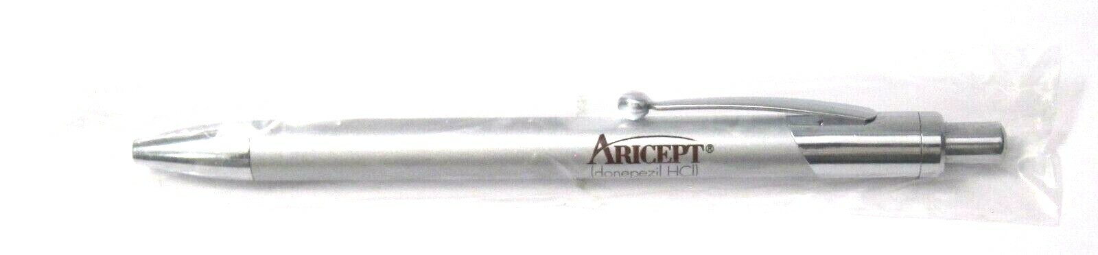 Drug Rep ARICEPT Collectible Heavy Metal Pen RARE