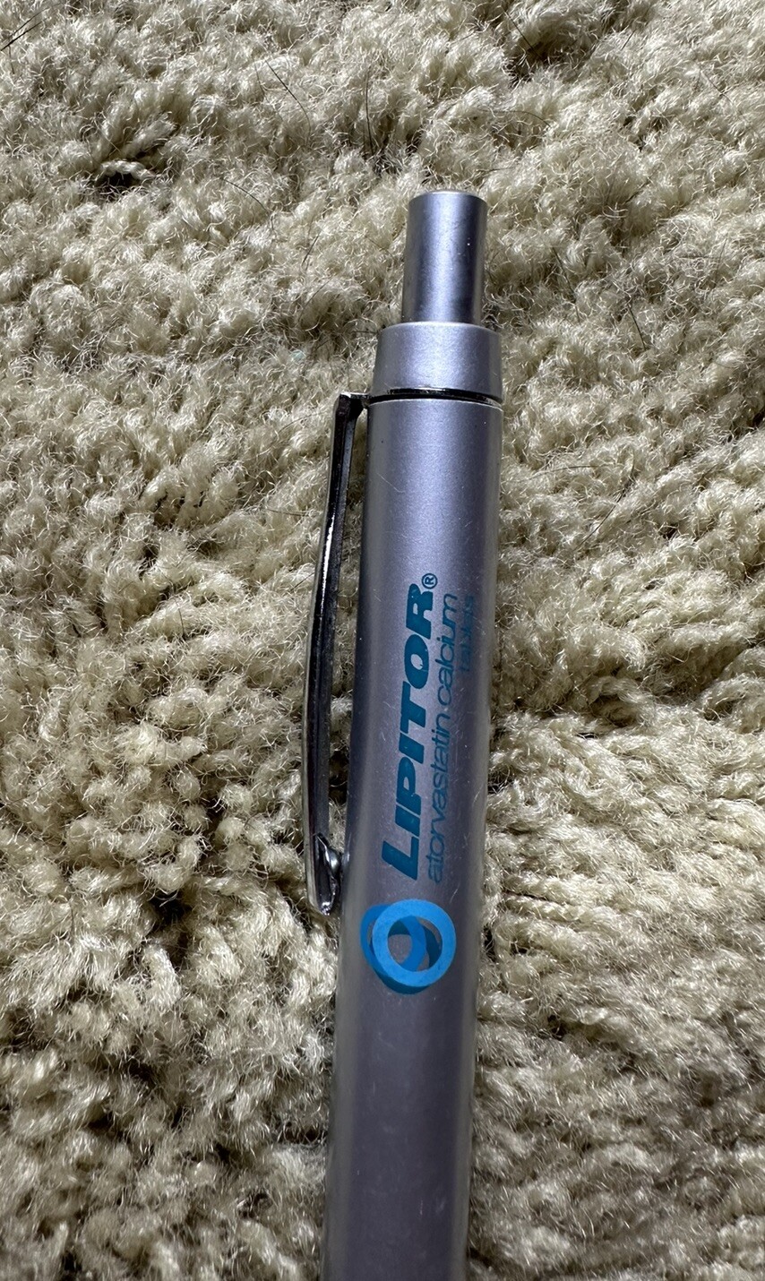 Lipitor Drug Rep Metal Pen Pharmaceutical Advertising Doctor Pfizer