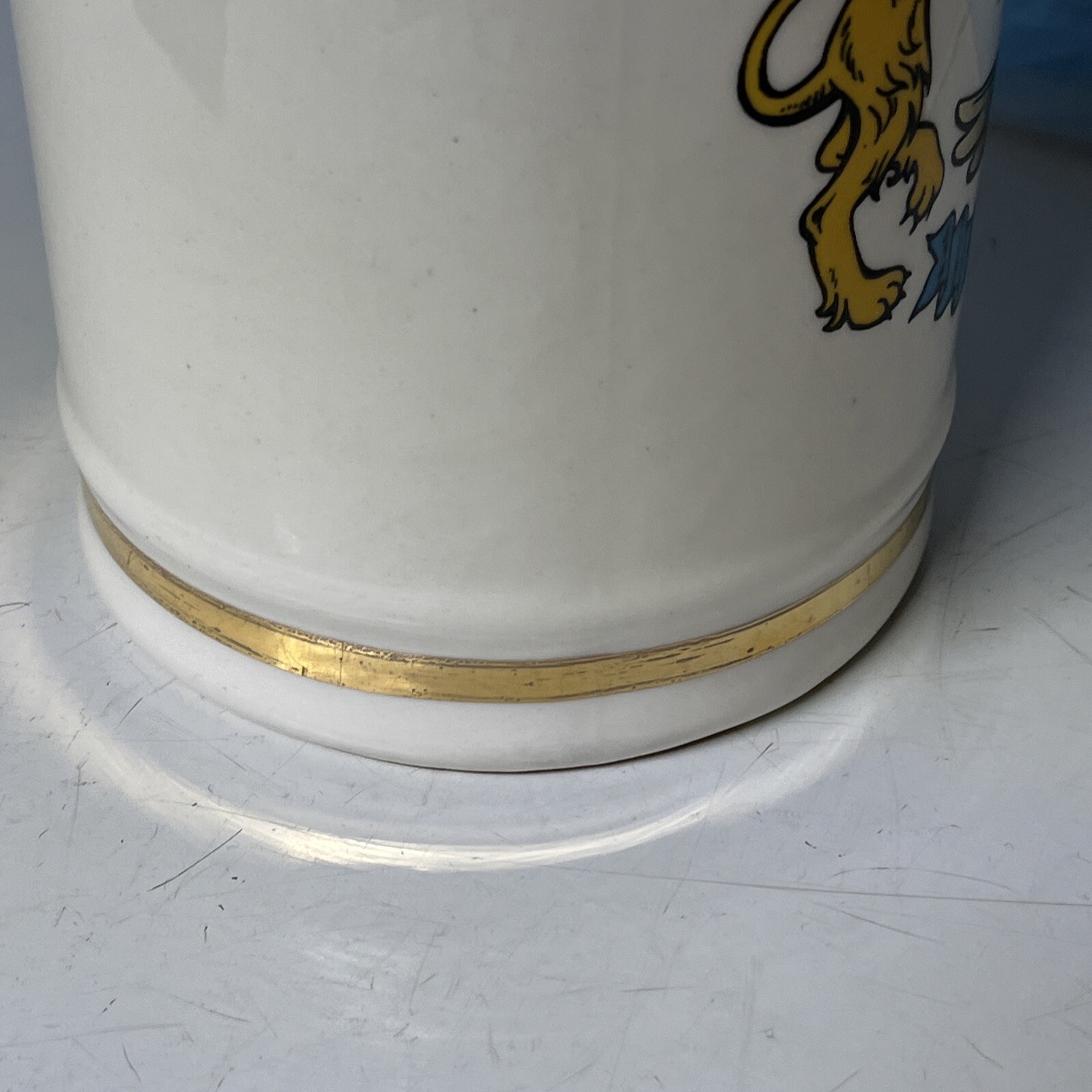 Radix Verat Vir Pharmacy Jar Multicolor Detail Ceramic Apothecary Canister Lid