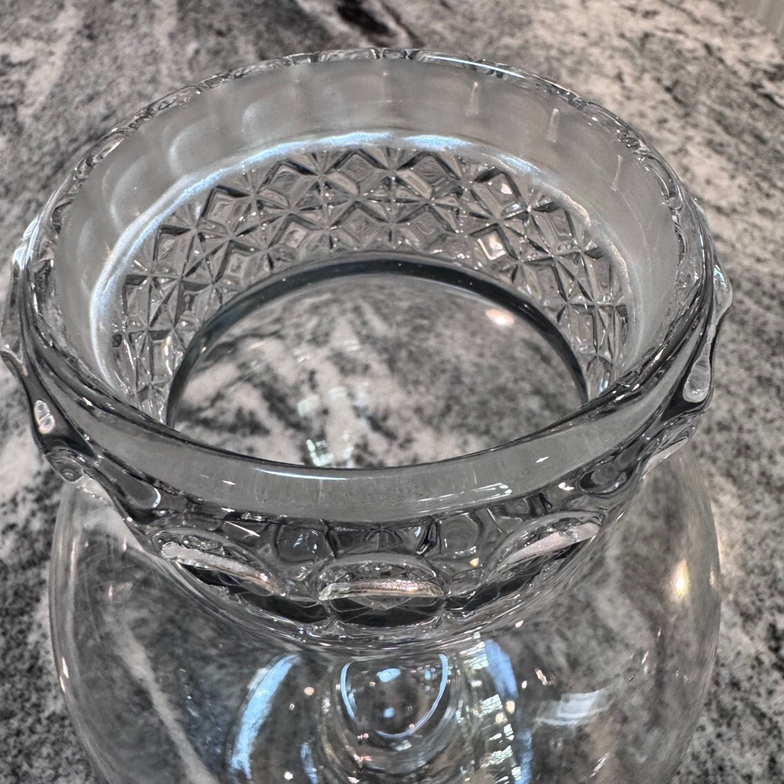 Vintage Dakota Tiffin Glass Drug Store Pharmacy Apothecary/Candy Jar