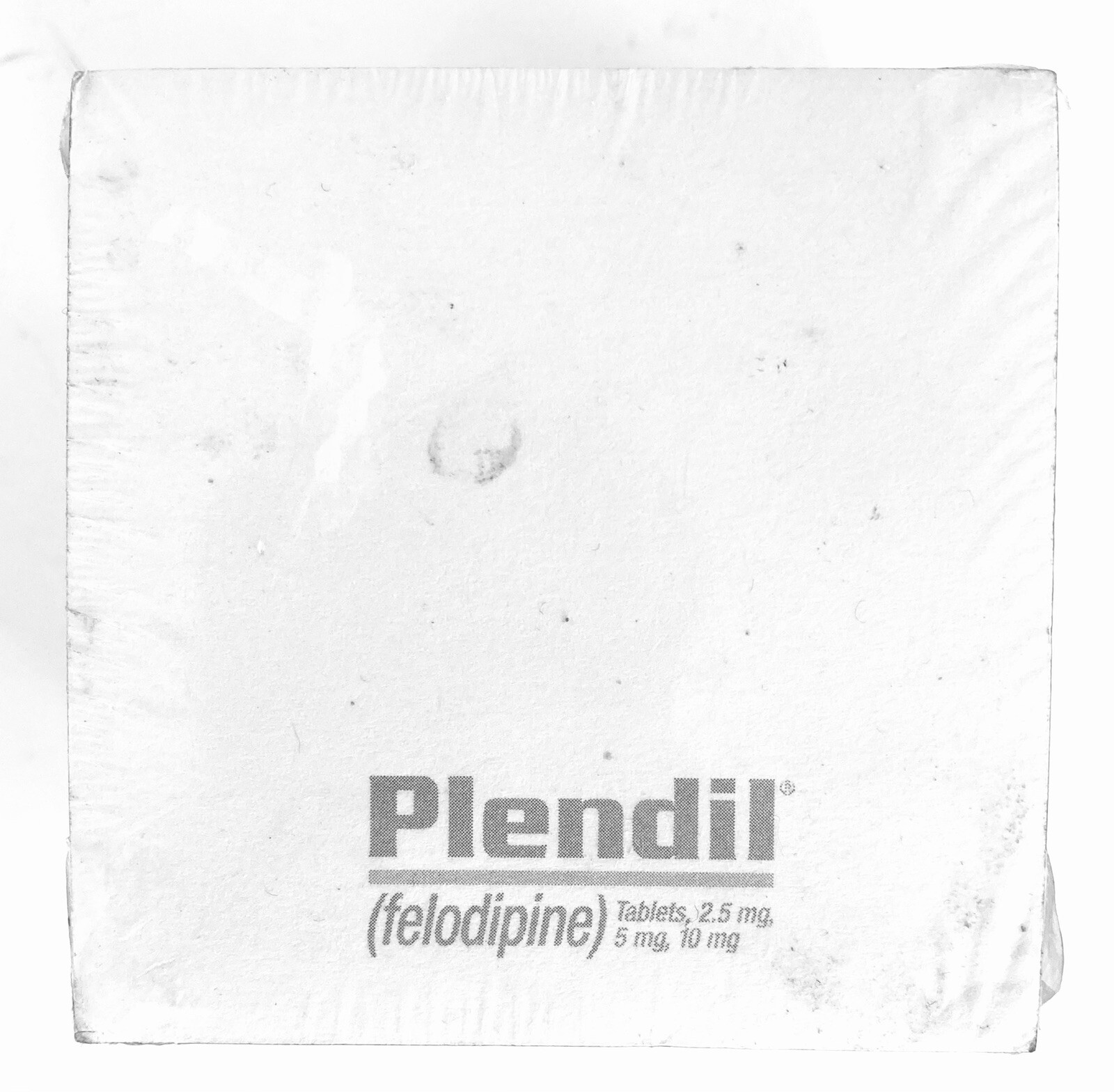 PLENDIL Pharmaceutical Drug Pen Pad Vintage Rx Medical Prescription FELODIPINE