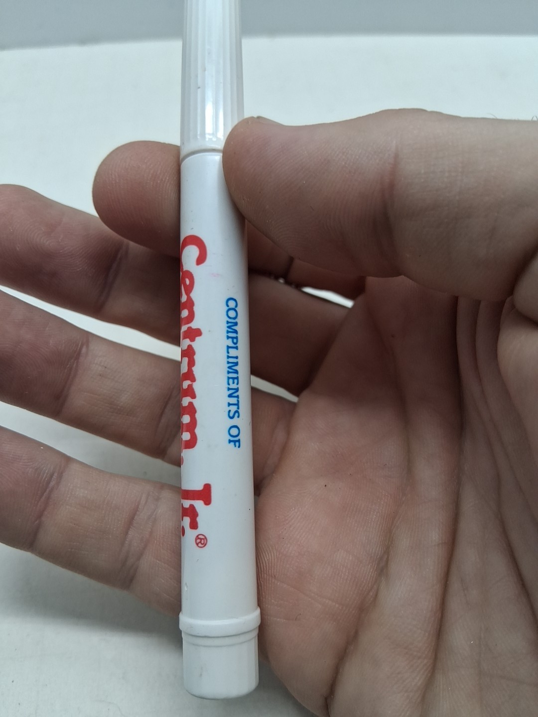 Centrum Jr. Promotional Red Highlighter Marker, Dehydrated, Unusual Medical…