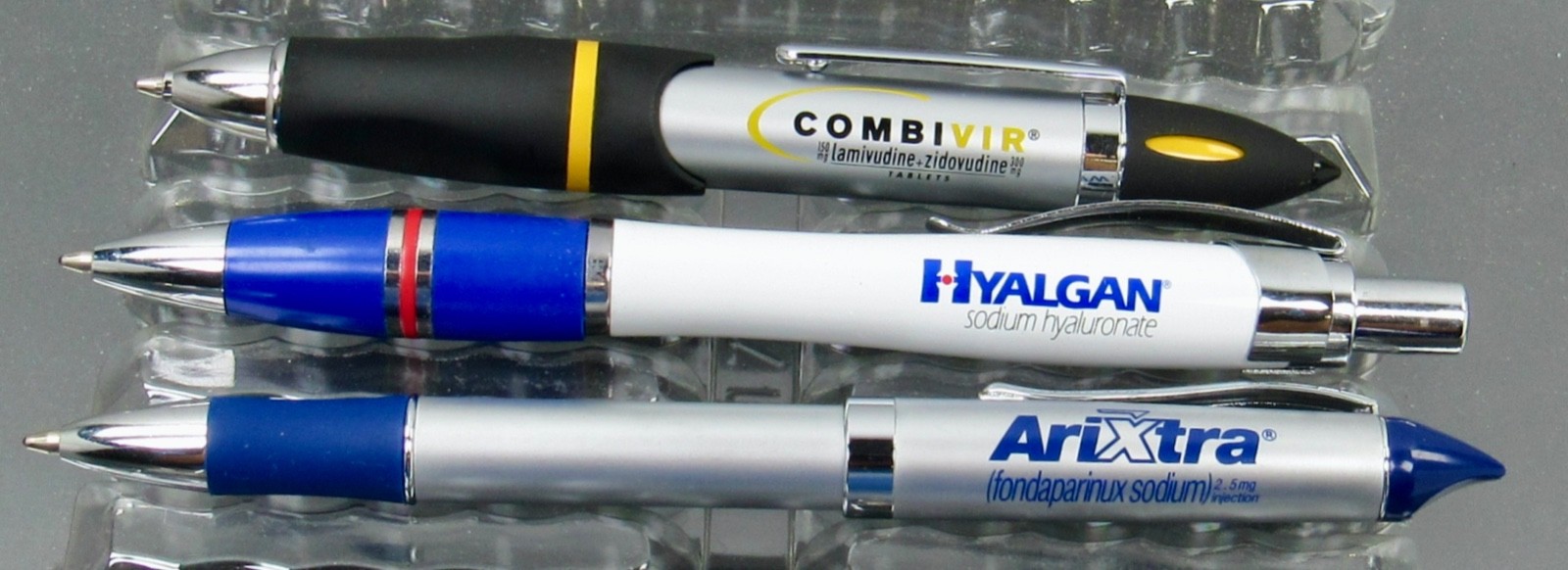 Arixtra Hyalgan Combivir PENS Drug Rep Pharmaceutical Promo Medical Advertising