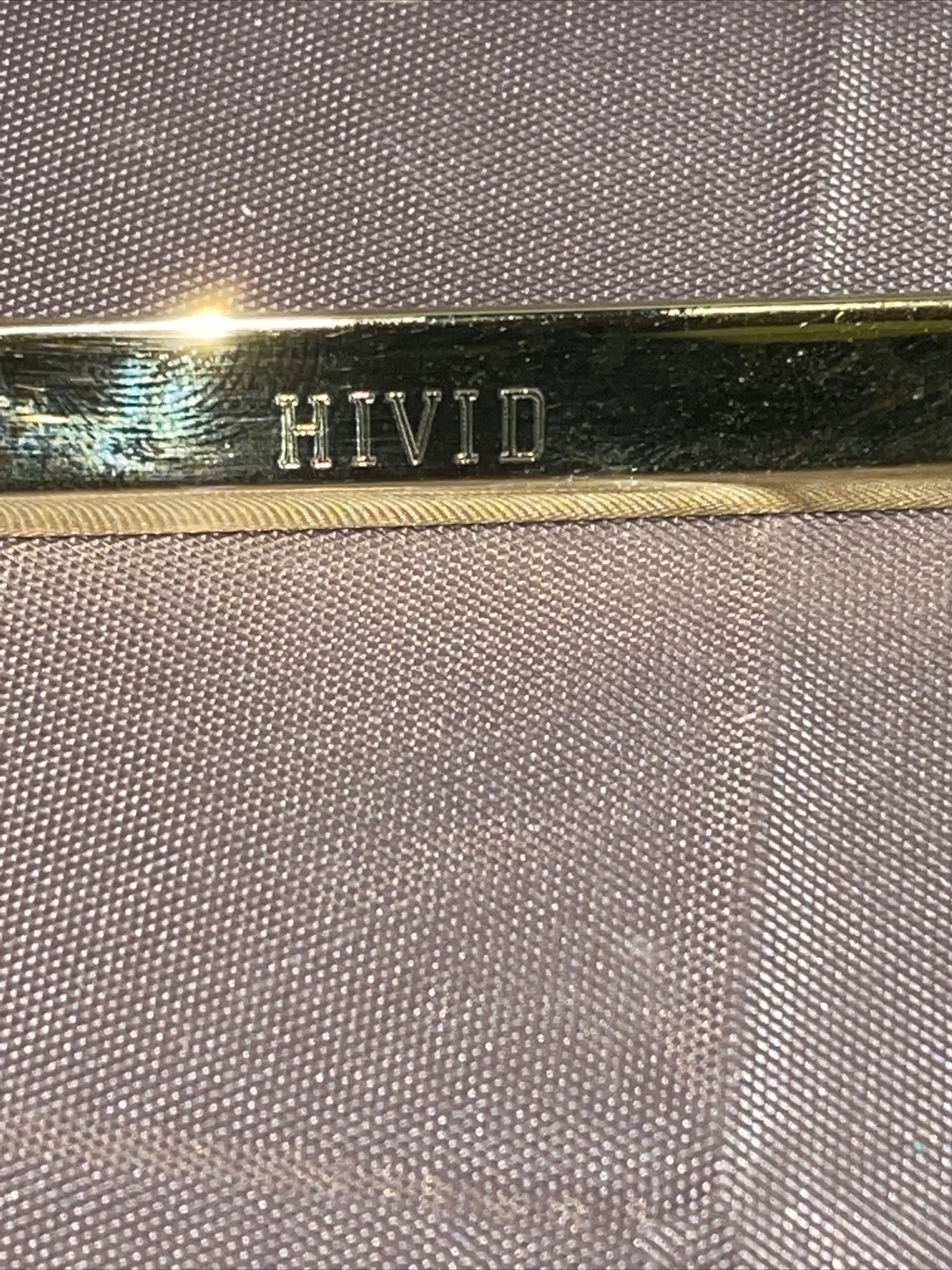 Vintage Roche Pharmaceutical Recognition Pen HIVID MAZICON Roche 1992 Gold Metal