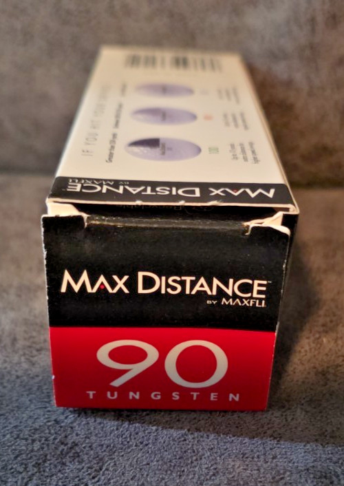 Vintage Tarka Maxfli Max Distance 90 Golf Balls 3 Pack Drug Rep Promo NOS