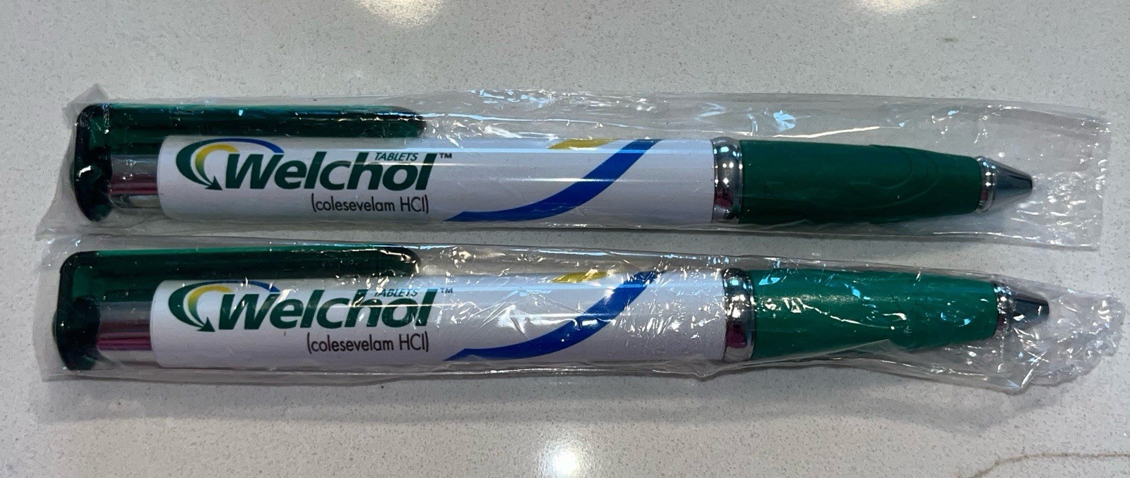 Drug Rep WELCHOL Collectible Pens x 2 Lot New