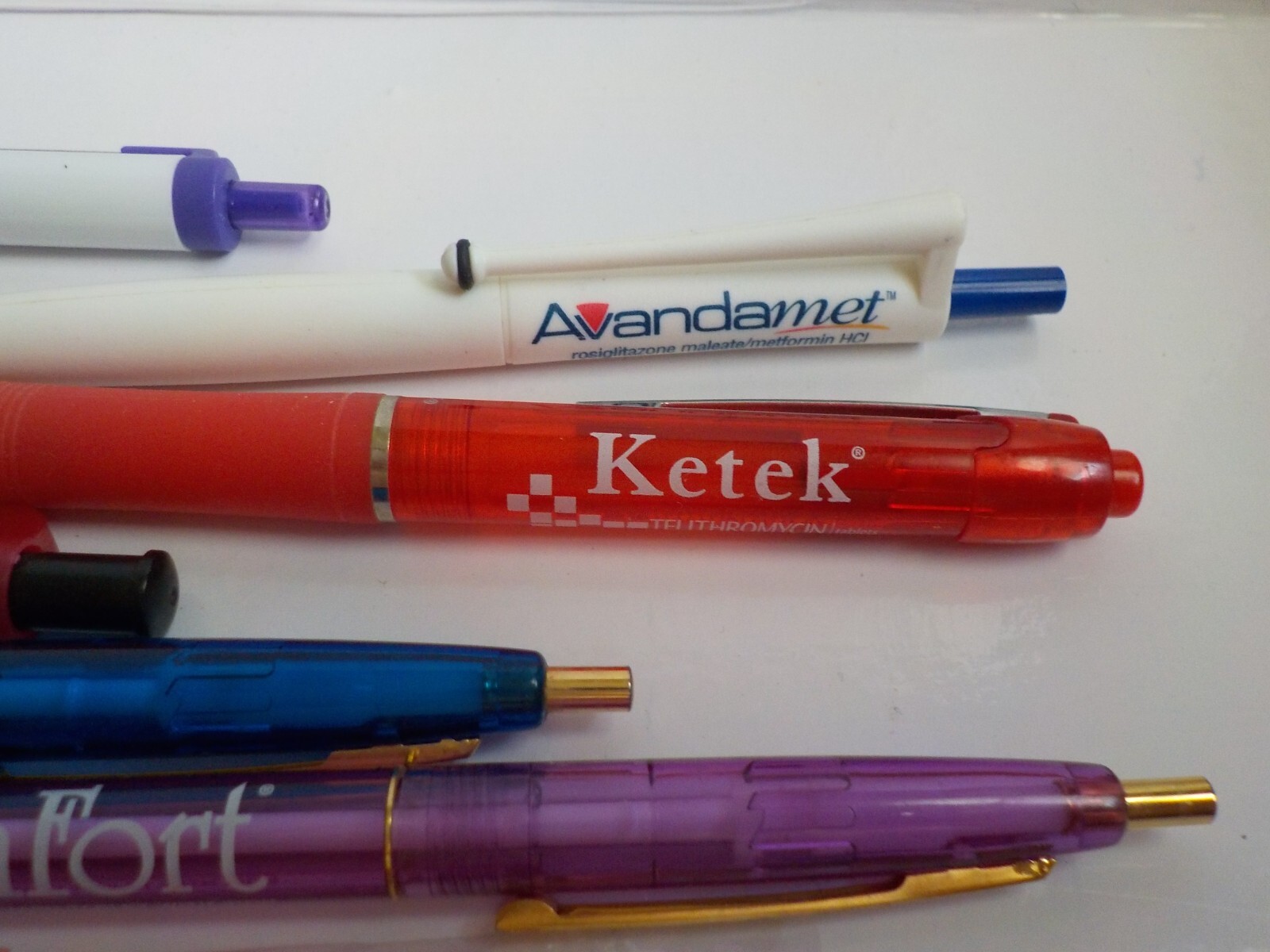 9 DRUG REP PENS ACEON VAYACOG BAYCOL KETEK RYNATAN SPIRIVA CARDIZEM CD NATAFORT