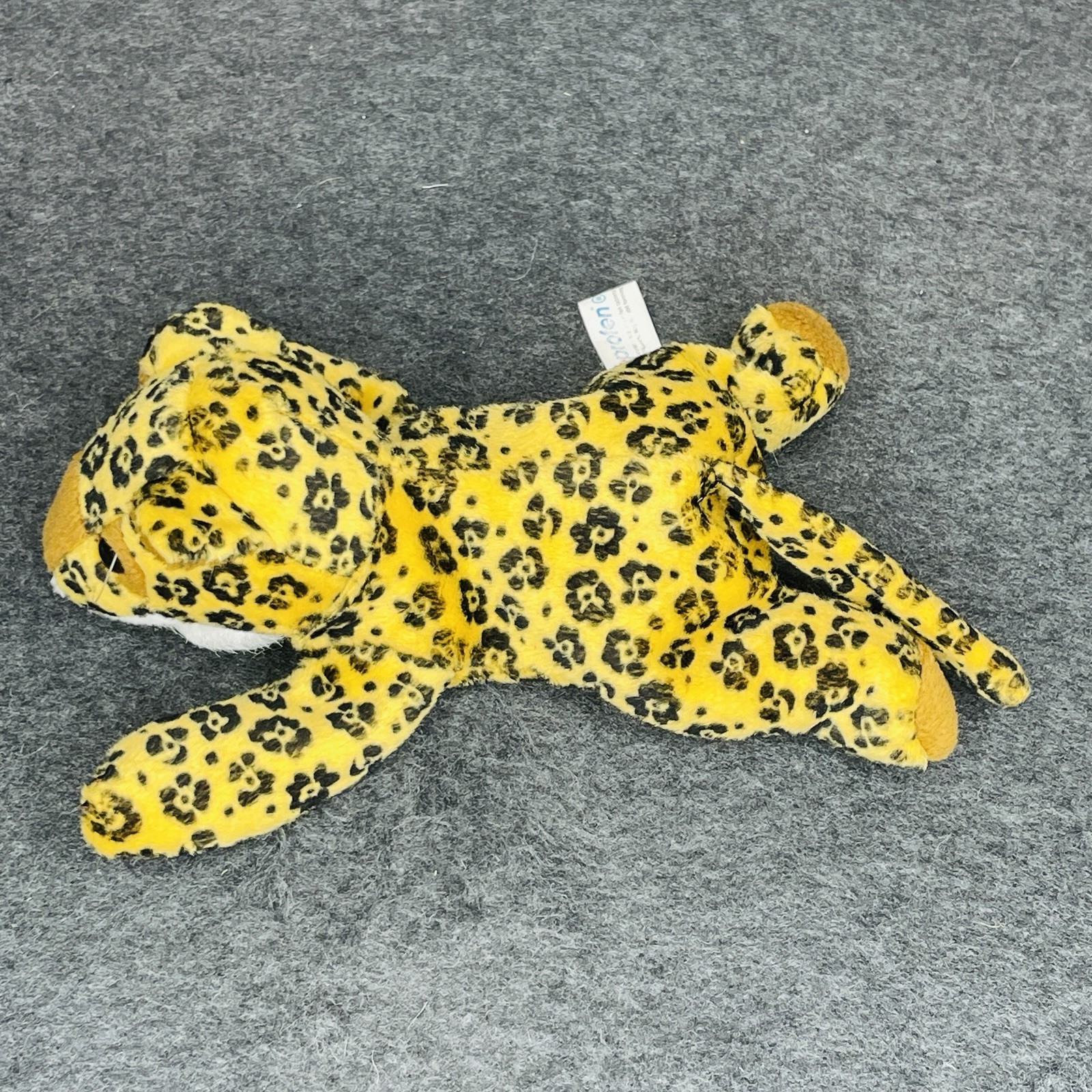 Vintage Vicoprofen Leopard Bean Bag Plush Pharmaceutical Drug Rep Advertisement