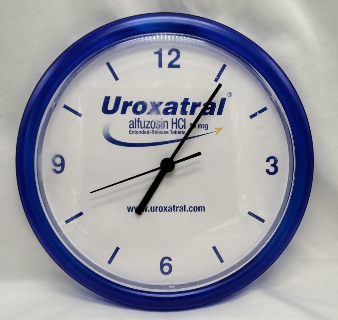 Drug Rep UROXATRAL Collectible Clock