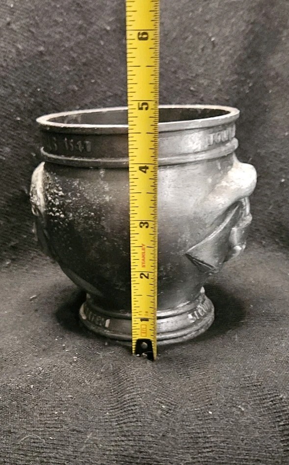 Vintage Schering 198i Pewter RX Mortar & Pestle Paracelsus