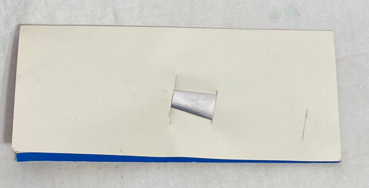 Vntg PBA Advertising Promo Pharmaceutical Pill Rx Spatula w/ wood handle