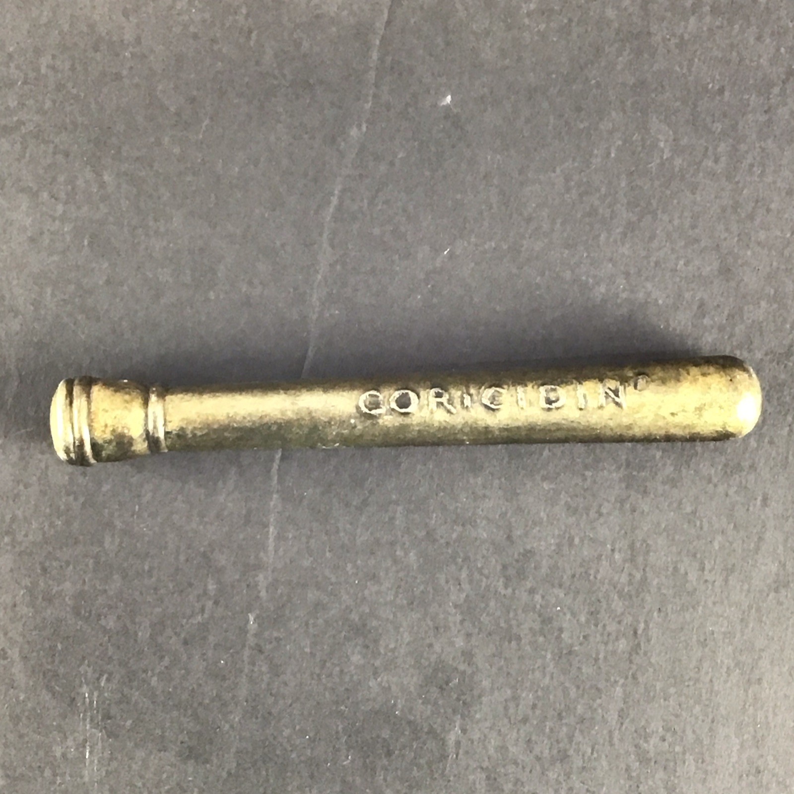 Vintage Brass Commemorative Pharmacy Mortar & Pestle Daniel B Smith