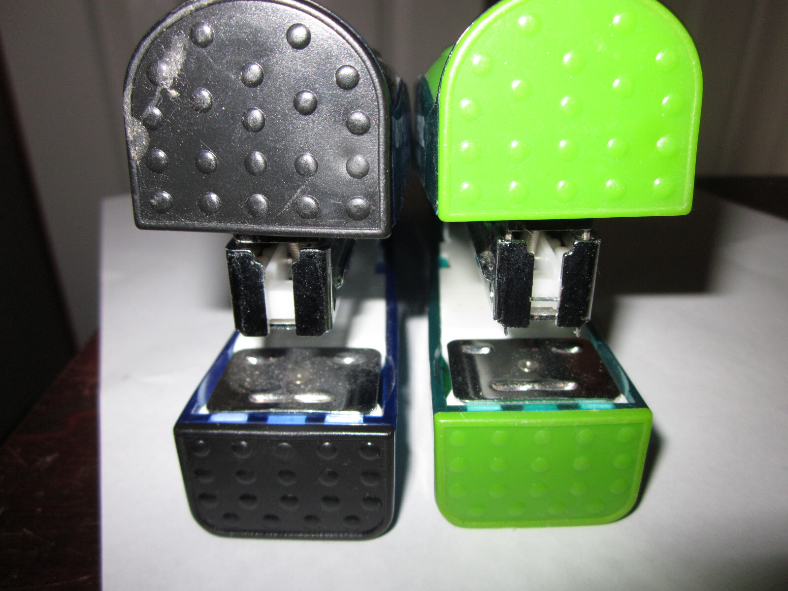LOT OF 2 RARE DRUG REP STAPLERS, TRILEPTAL AND BIAXIN XL.