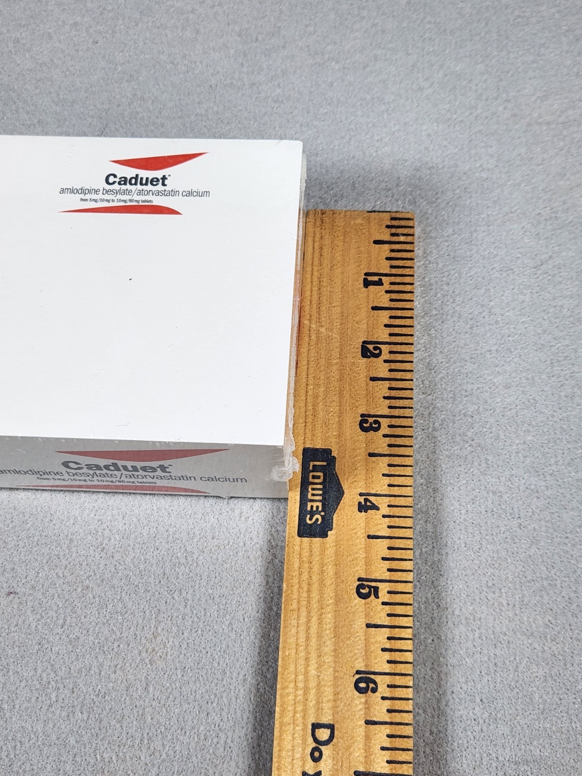Pfizer Caduzet Caduet Amlodipine/Atorvastatin Notepad Printed Piece 2004