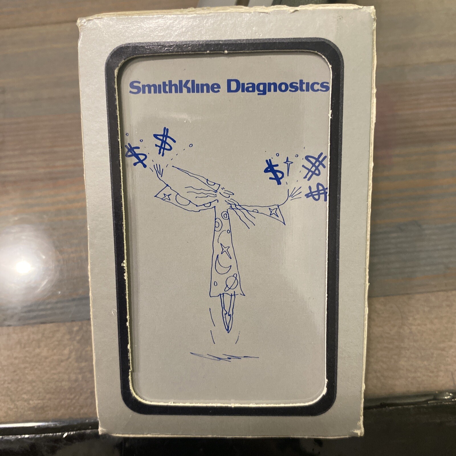 Incredibly rare sealed SmithKline Diagnostics pharma/drug rep playing cards NEW