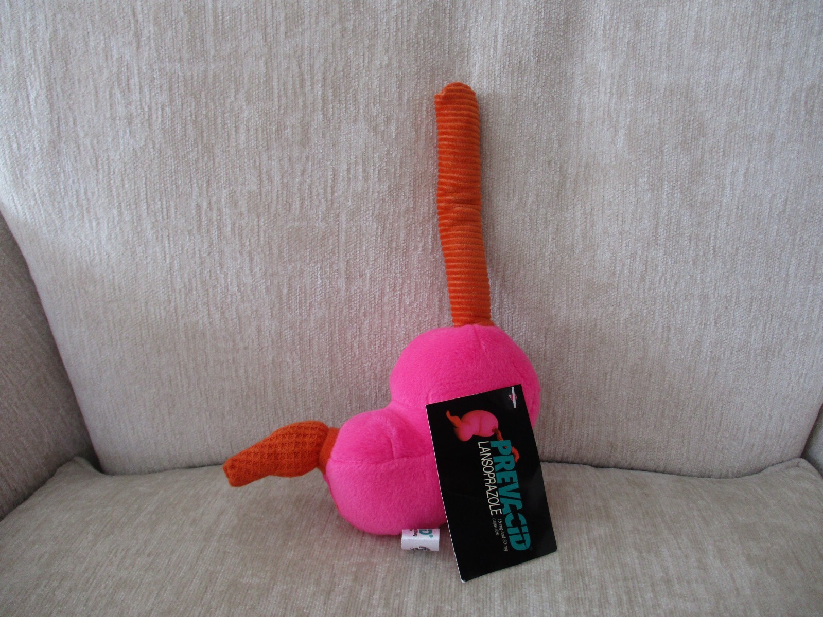 Prevacid Human Stomach Promotional Advertising Plush Drug Rep Promo Stuffed Toy