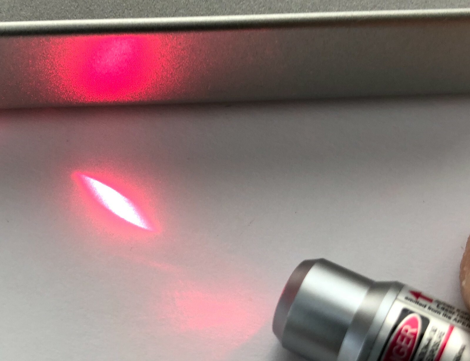 VIAGRA HEAVY METAL POINTER, LIGHTS UP IN RED, IN METAL BOX, MAKES A GREAT GIFT