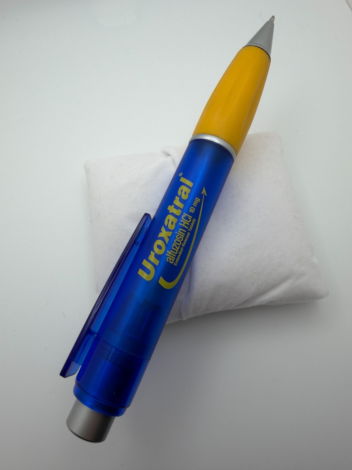 X-Large Uroxatral Alfuzosin HCl 10 mg Pharma Drug Rep Promotional Pen *Working
