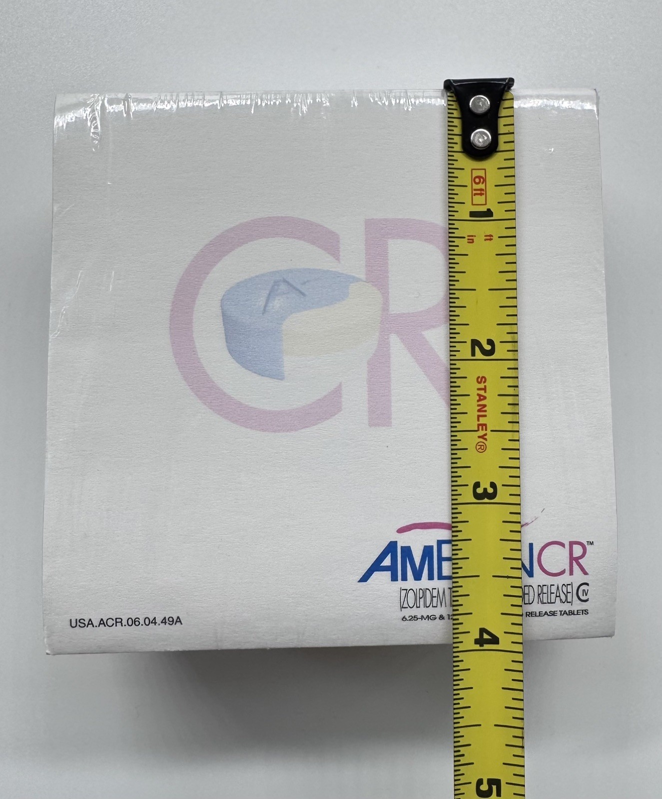 Sealed Ambien CR 4×4″ 10-Pad Pack Post-It Notes Pharmaceutical Drug Rep Promo
