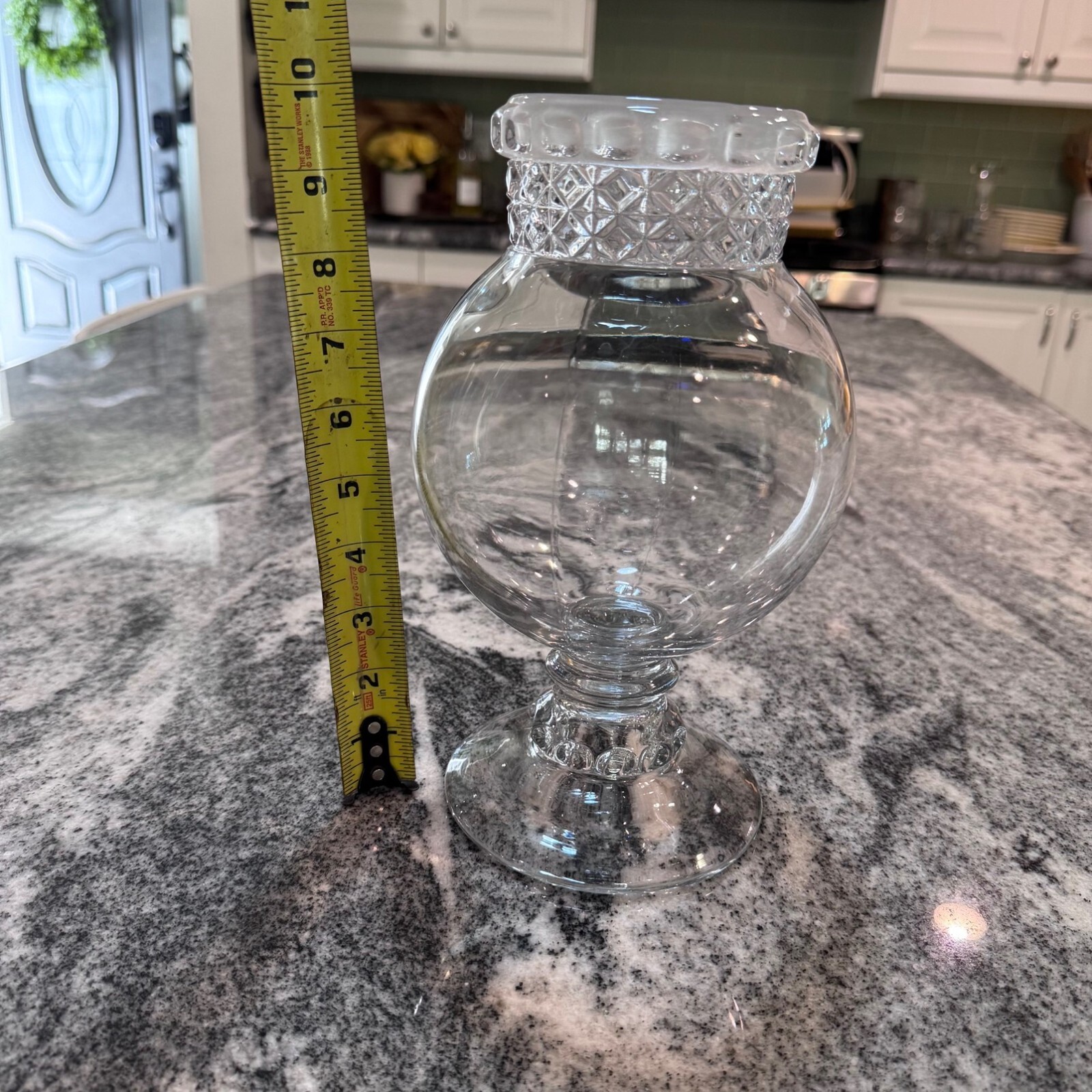 Vintage Dakota Tiffin Glass Drug Store Pharmacy Apothecary/Candy Jar