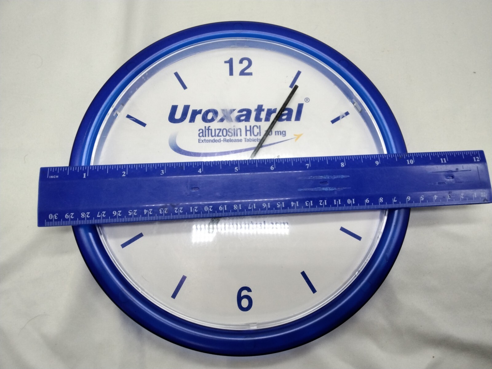 Drug Rep UROXATRAL Collectible Clock