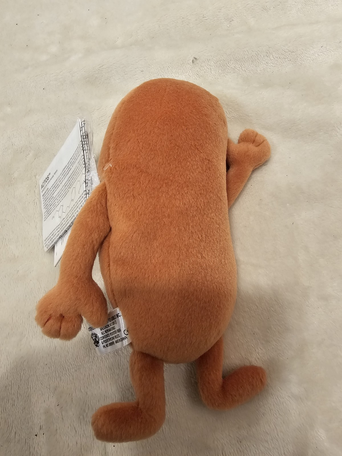New Actos Pharmaceutical Drugs Advertising Promotional Plush Lot of 6 with tags~