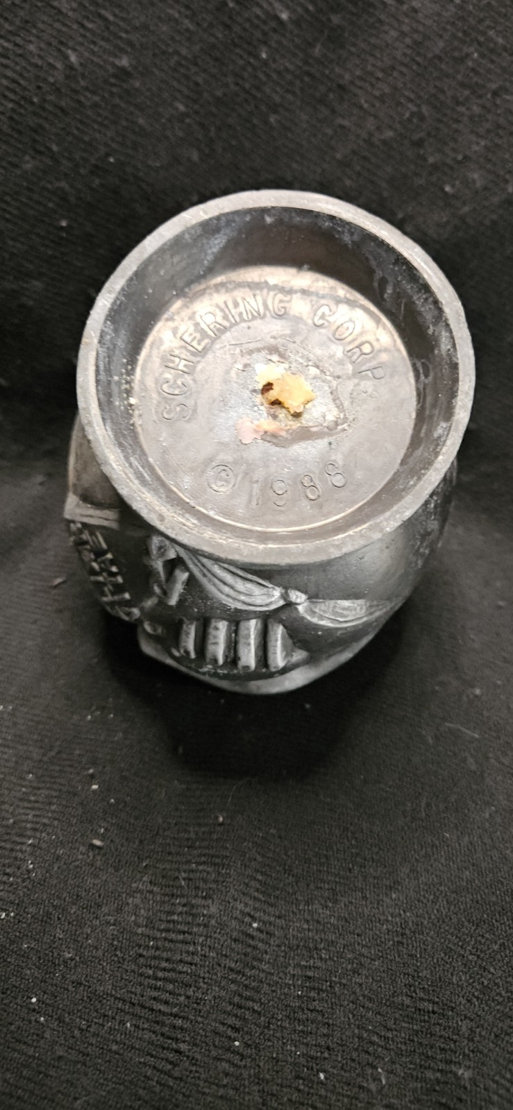 Vintage Schering 198i Pewter RX Mortar & Pestle Paracelsus