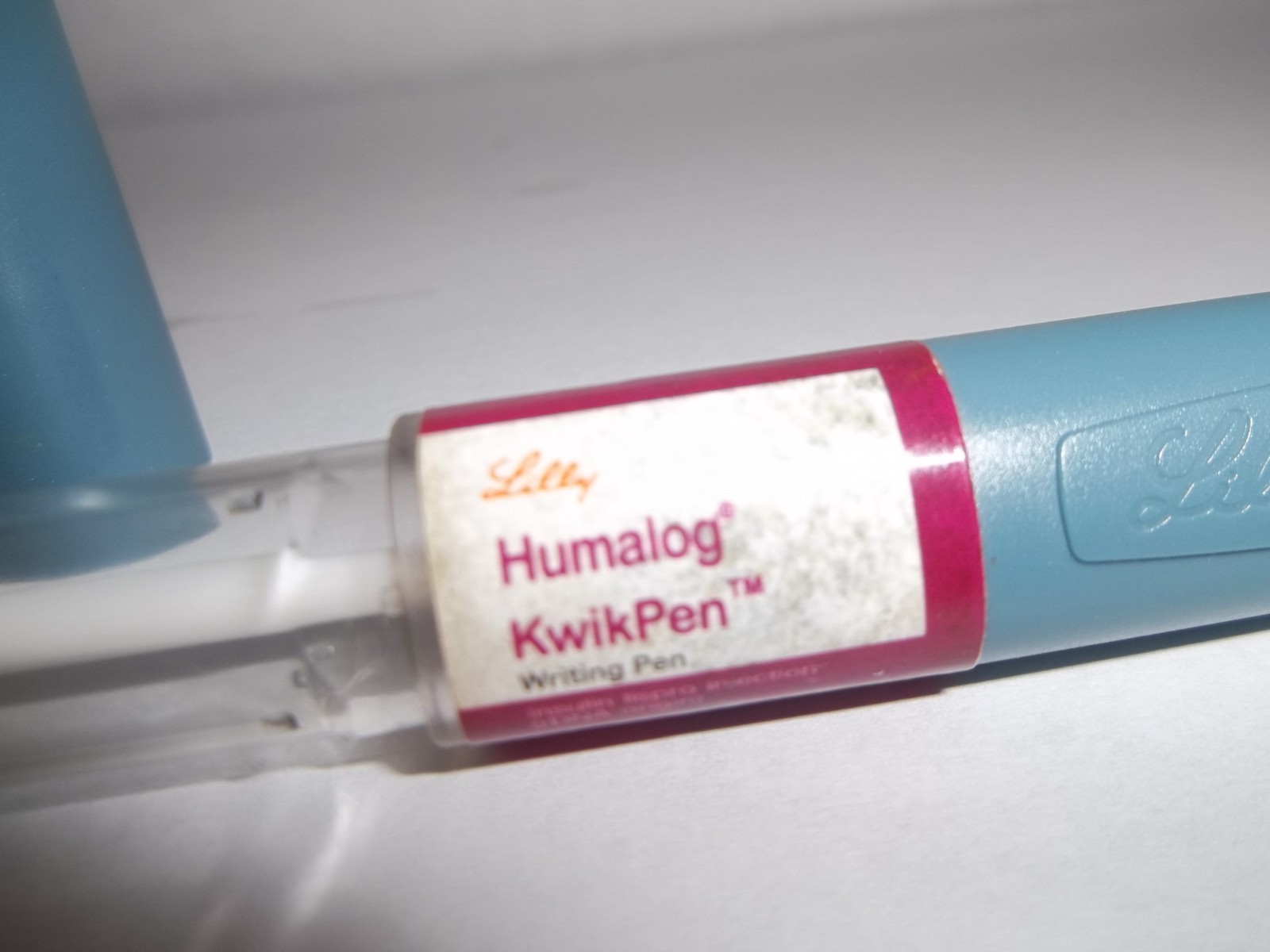 Humalog Kwik Pen Promotional Plastic Pen– Pharma Advertising Writing Pen
