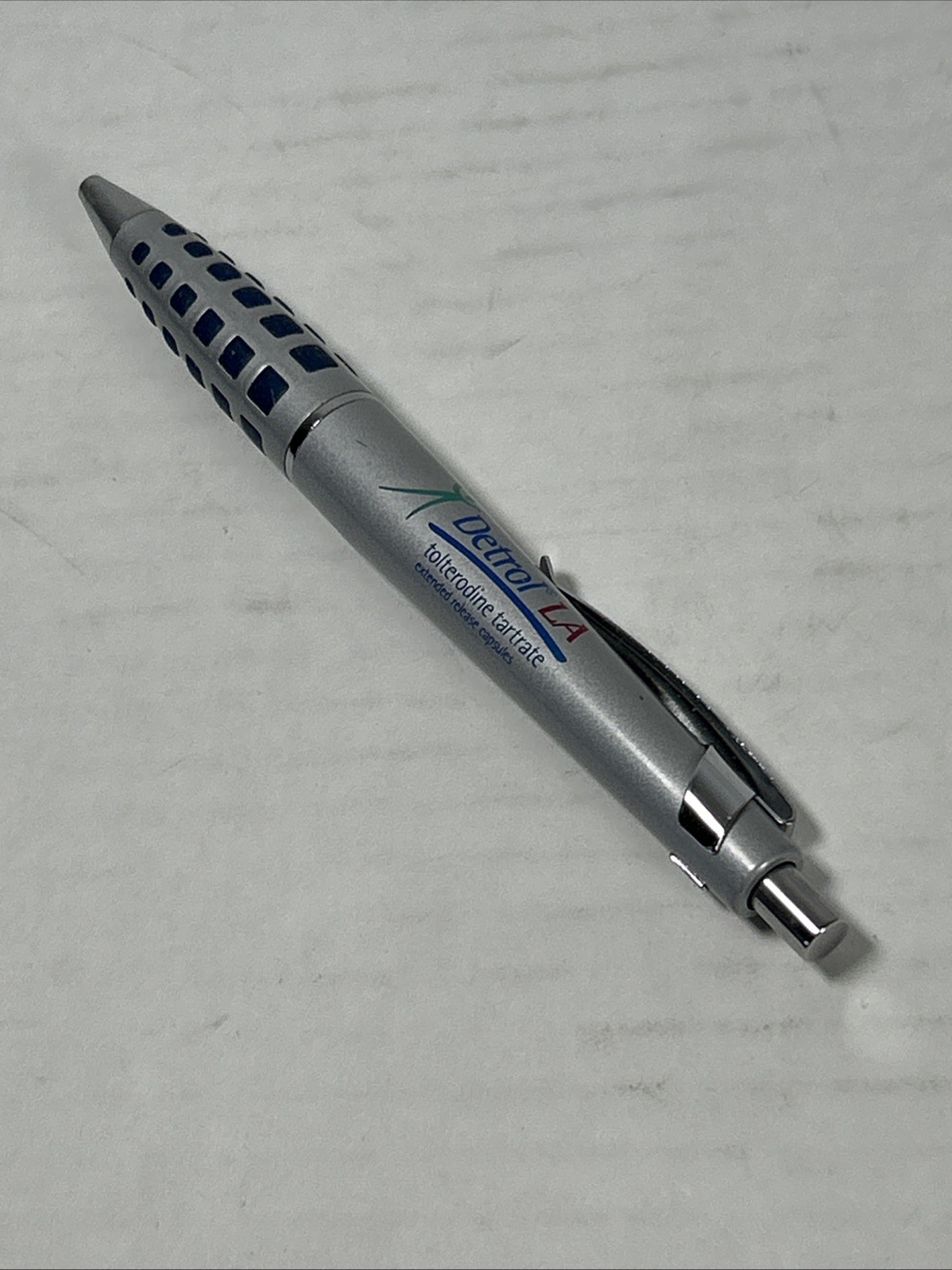 Drug Rep DETROL LA Collectible Heavy Metal Pen RARE